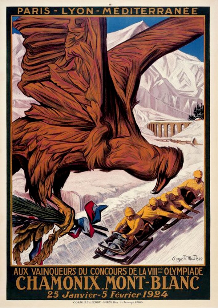 The Olympic Games Held at Chamonix in 1924