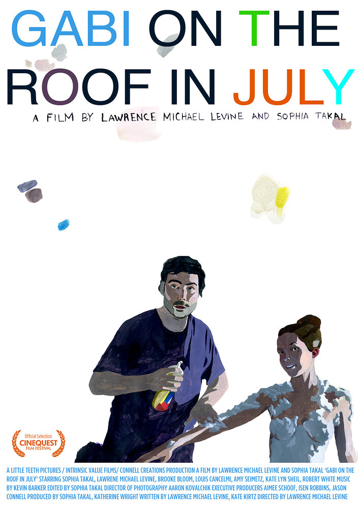 Gabi on the Roof in July